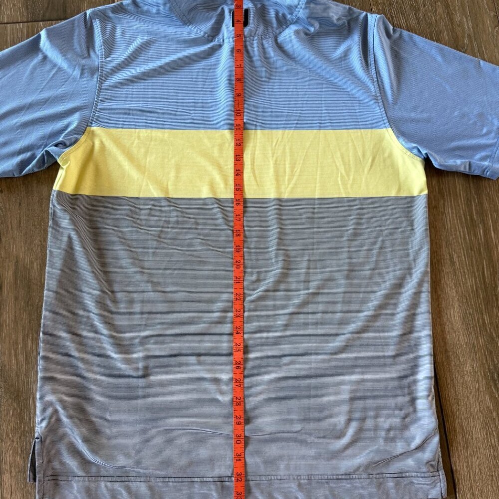 FootJoyLisle stripe collared golf shirt size Large - Picture 8 of 10